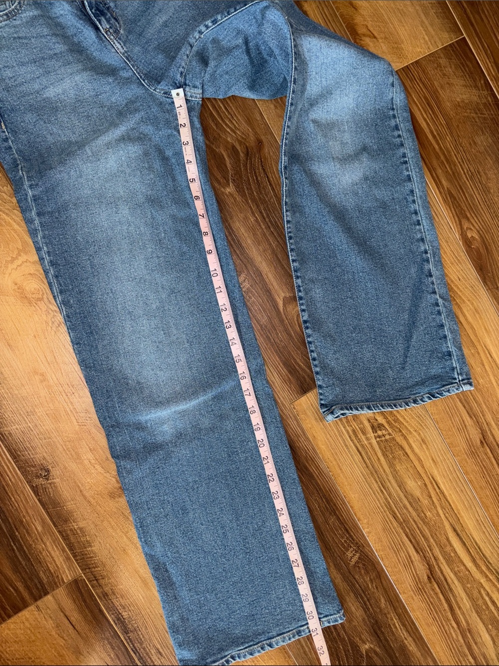 No Boundaries High Rise Baggy Wide Leg Jeans with elastic back - Picture 5 of 7